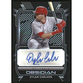 2021 Panini Obsidian Autographs #7 Dylan Carlson