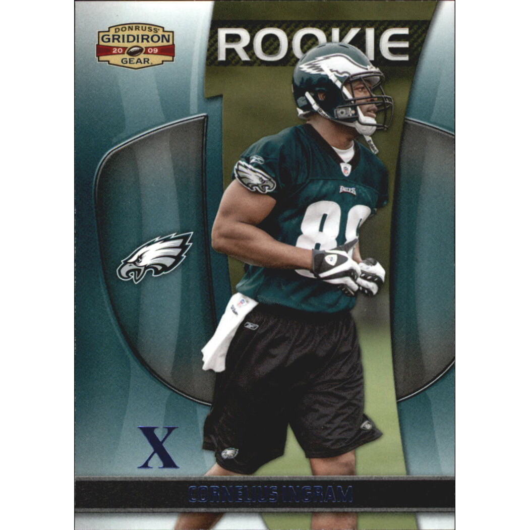 2009 Donruss Gridiron Gear Platinum X's #129 Cornelius Ingram. rookie card picture