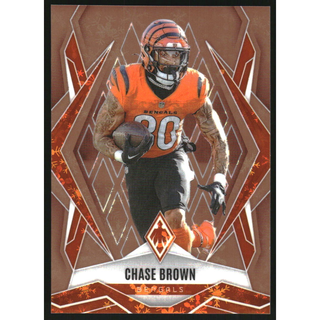 2025 Panini Phoenix Bronze Winter #92 Chase Brown 2025 Panini Phoenix Bronze Winter #92 Chase Brown