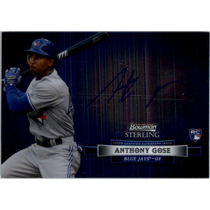2012 Bowman Sterling Rookie Autographs #AG Anthony Gose
