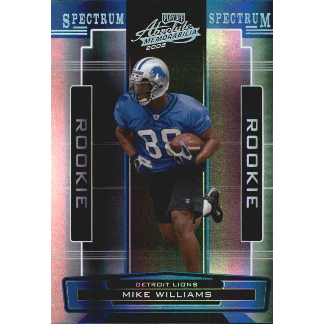 2005 Absolute Memorabilia Spectrum Silver #182 Mike Williams