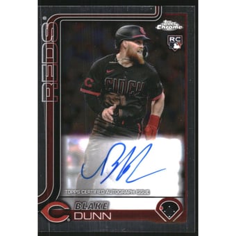 2025 Topps Chrome Rookie Autographs #RABD Blake Dunn