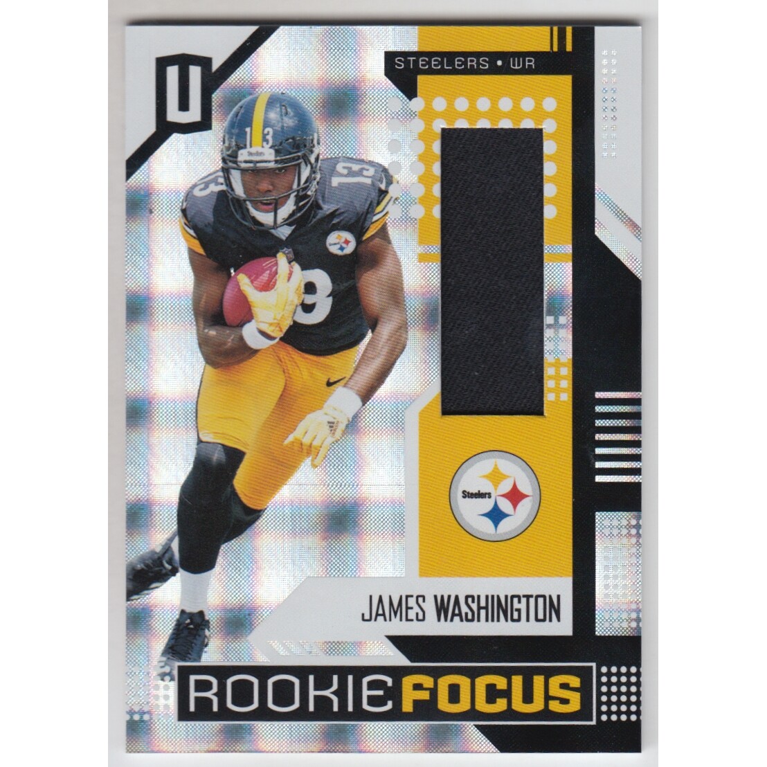2018 Panini Unparalleled Rookie Focus Memorabilia #3 James Washington