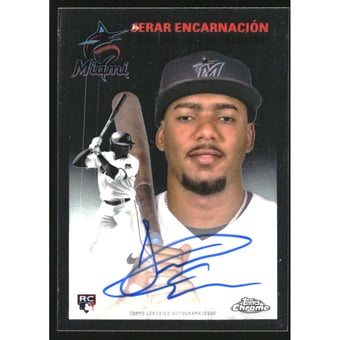 2023 Topps Chrome Platinum Anniversary Autographs #CPAJE Jerar Encarnacion