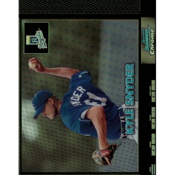 2000 Bowman Chrome Retro/Future Refractors #377 Kyle Snyder