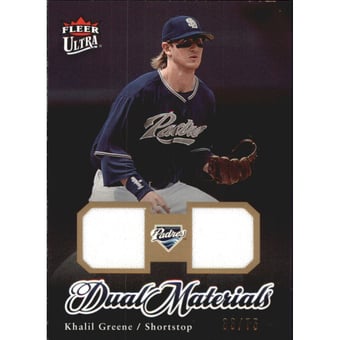 2007 Ultra Dual Materials Gold #KG Kahlil Greene