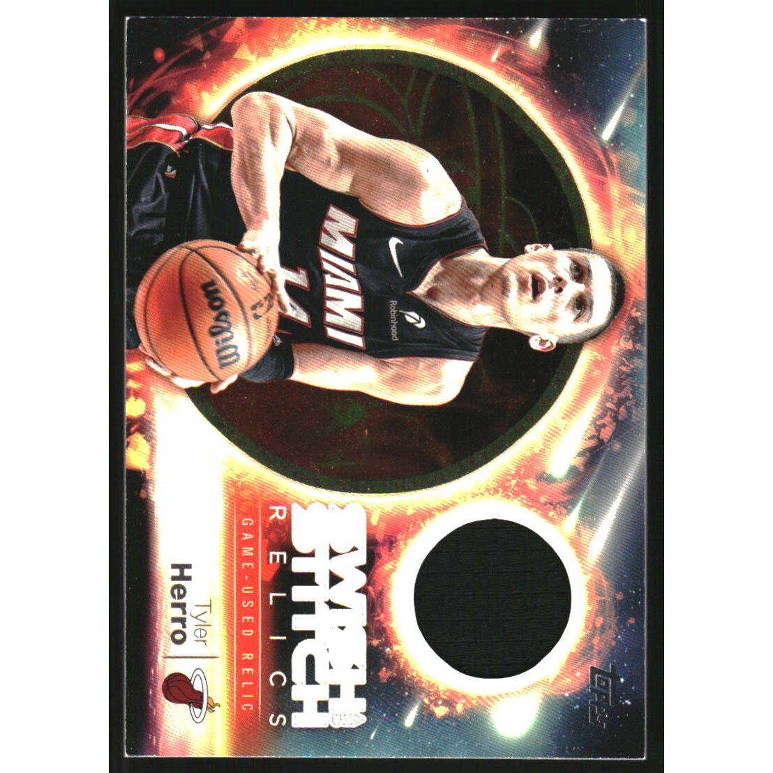 2025-26 Topps Swish and Stitch Relics #SSTTH Tyler Herro 2025-26 Topps Swish and Stitch Relics #SSTTH Tyler Herro