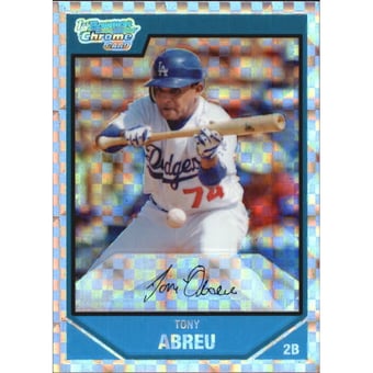 2007 Bowman Chrome Prospects X-Fractors #BC71 Tony Abreu
