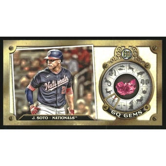 2022 Topps Gypsy Queen GQ Gems Minis #GGM29 Juan Soto