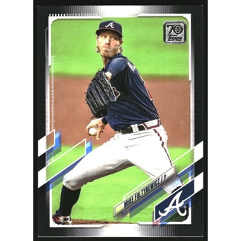 2021 Topps Black #209 Mike Foltynewicz