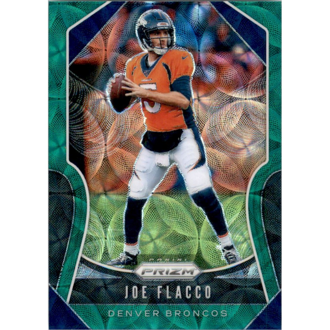 2019 Panini Prizm Prizms Green Scope #202 Joe Flacco