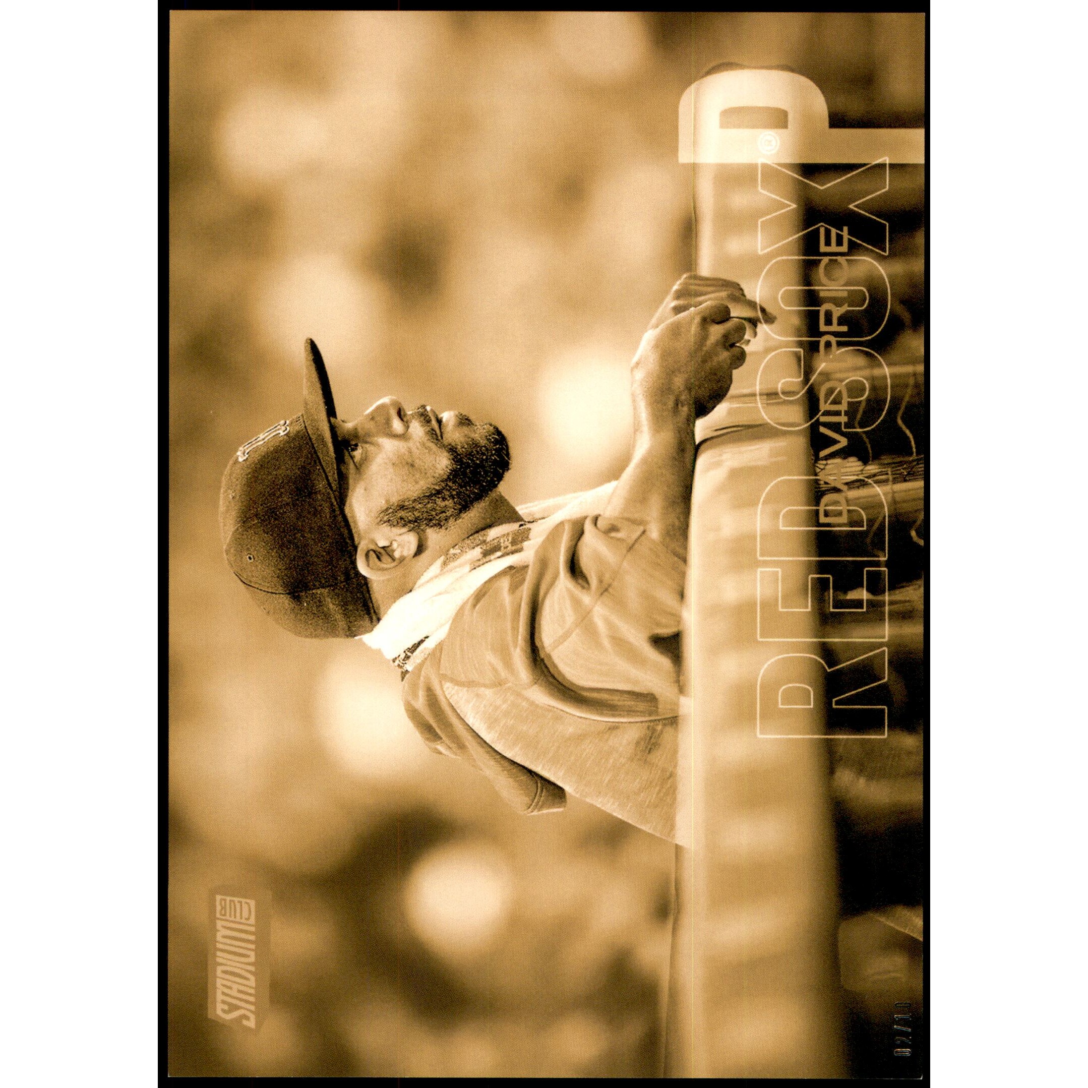 2018 Stadium Club 5x7 Gold #240 David Price