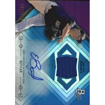 2014 Bowman Platinum Relic Autographs Blue Refractors #AREB Eddie Butler