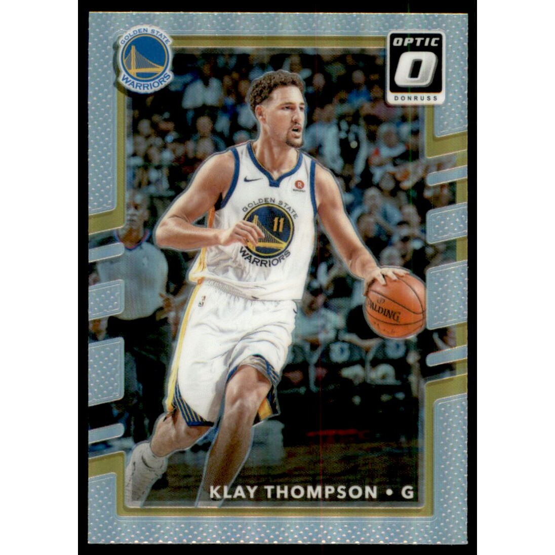 2017-18 Donruss Optic Holo #49 Klay Thompson