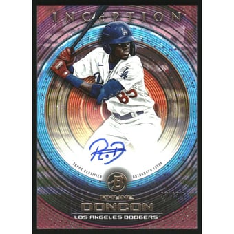 2022 Bowman Inception Autographs Fuchsia #PARDN Rayne Doncon