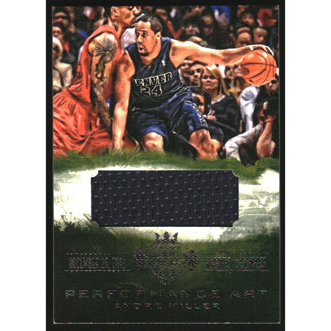 2013-14 Court Kings Performance Art Memorabilia #16 Andre Miller/299
