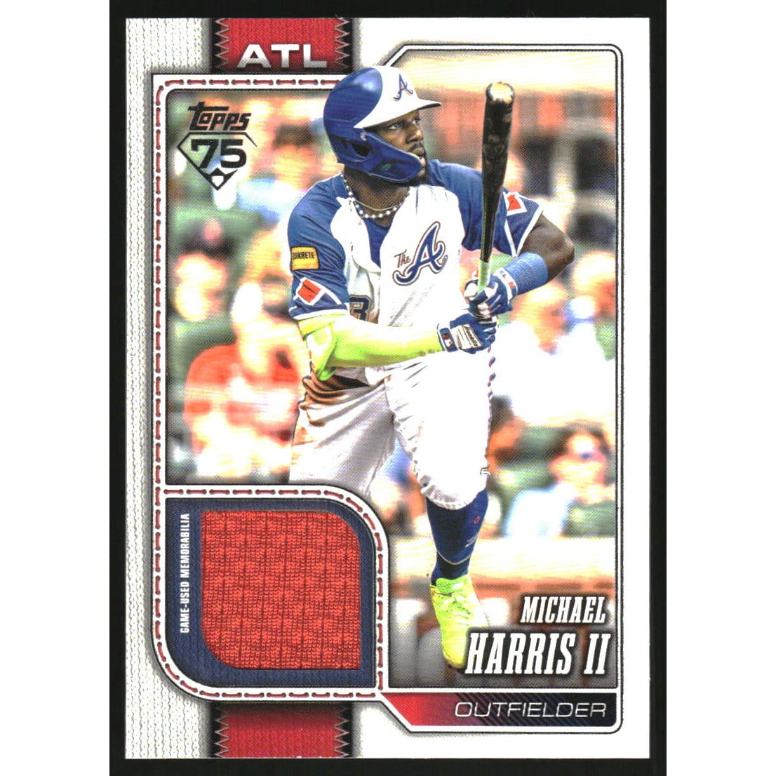 2026 Topps Real One Relics #310 Michael Harris II