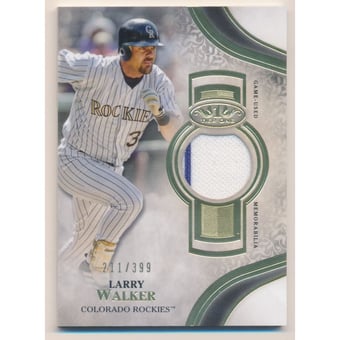 2021 Topps Tier One Relics #T1RLW Larry Walker/399