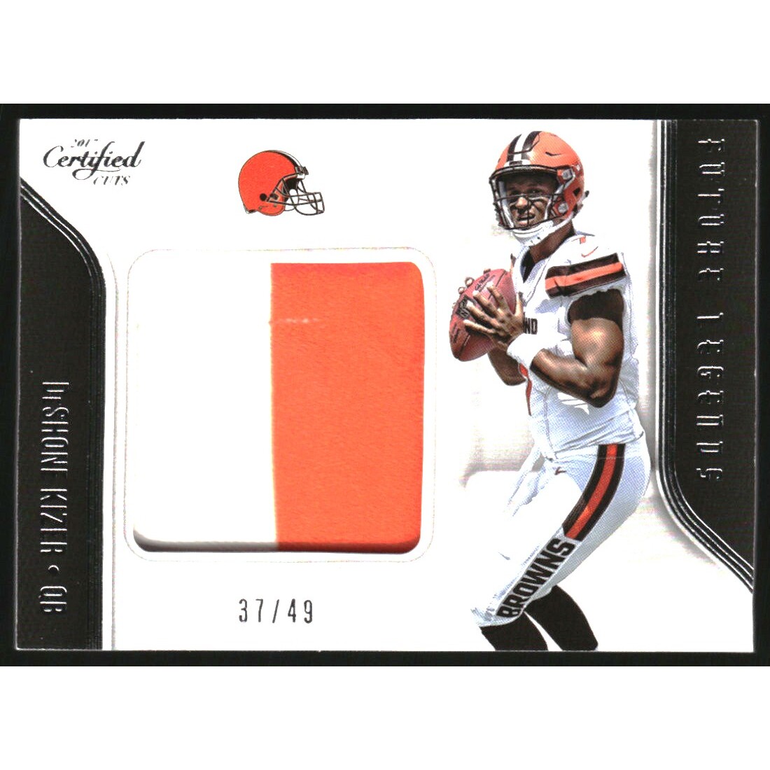 2017 Certified Cuts Future Legends Memorabilia Silver #8 DeShone Kizer