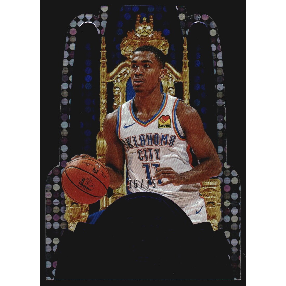 2020-21 Crown Royale Rookie Royalty Blue #39 Theo Maledon