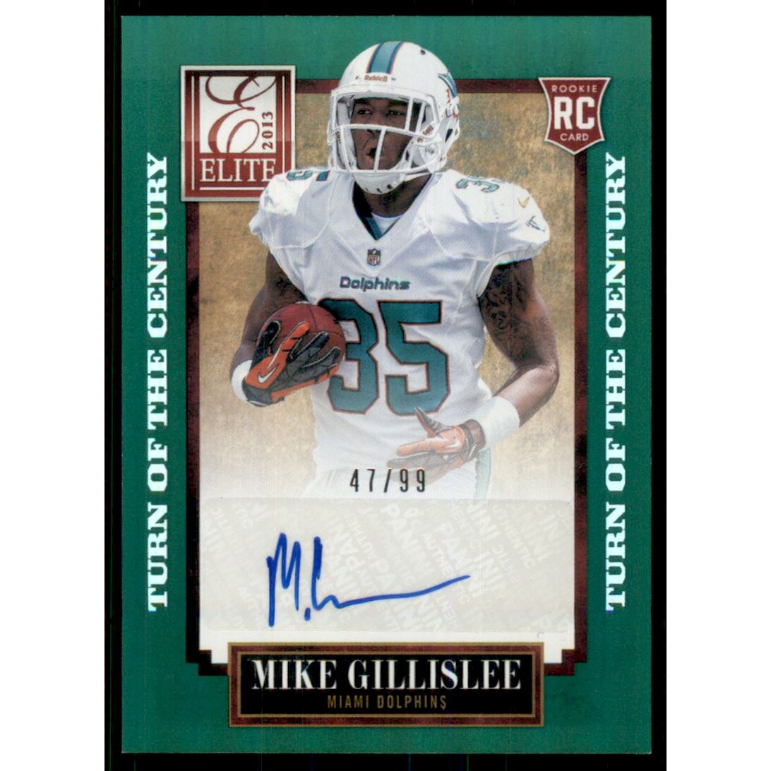 2013 Elite Turn of the Century Autographs #170 Mike Gillislee/99