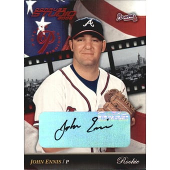 2002 Studio Private Signings #216 John Ennis ROO/250