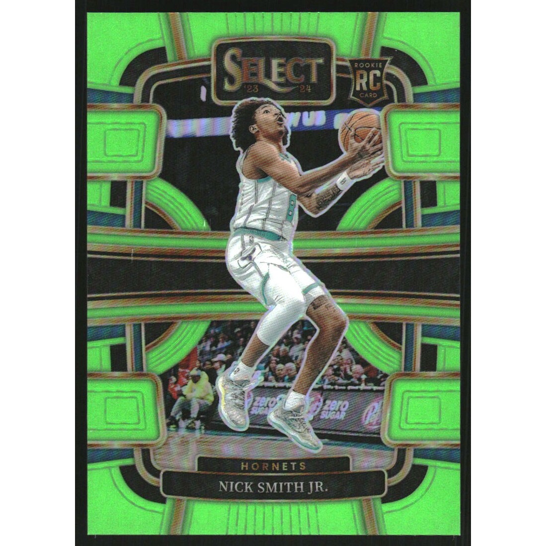2023-24 Select Prizms Neon Green #89 Nick Smith Jr.