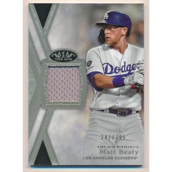 2020 Topps Tier One Relics #T1RMBE Matt Beaty