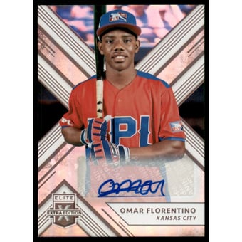 2018 Elite Extra Edition Autographs #119 Omar Florentino