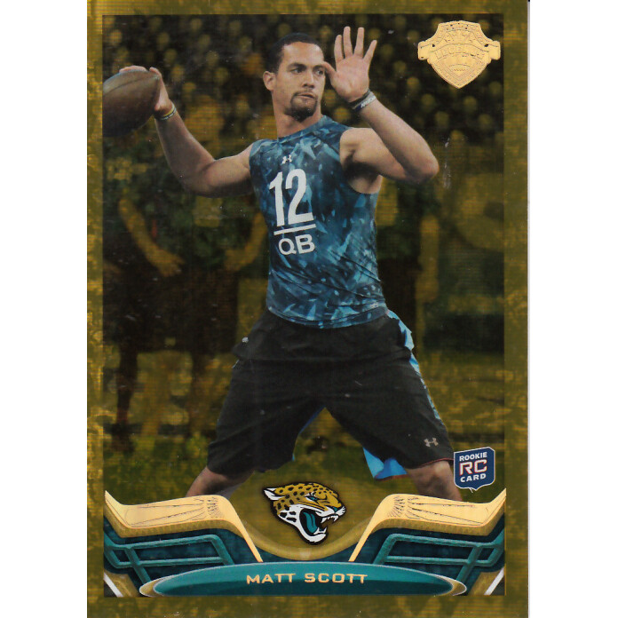 2013 Topps Rookie Legends Gold #21 Matt Scott