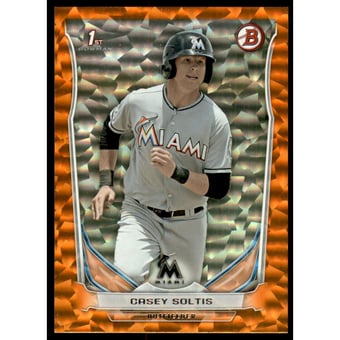 2014 Bowman Draft Orange Ice #DP110 Casey Soltis