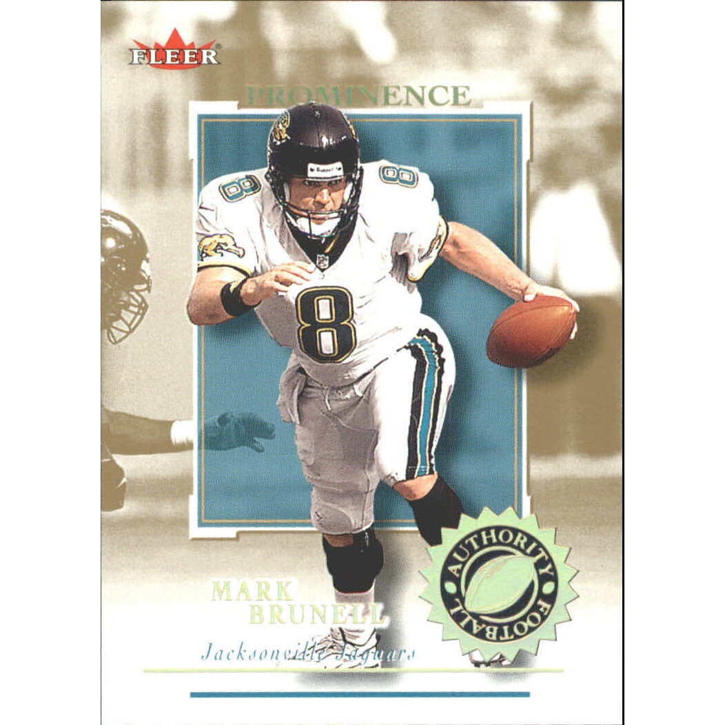 2001 Fleer Authority Prominence 75 #31 Mark Brunell