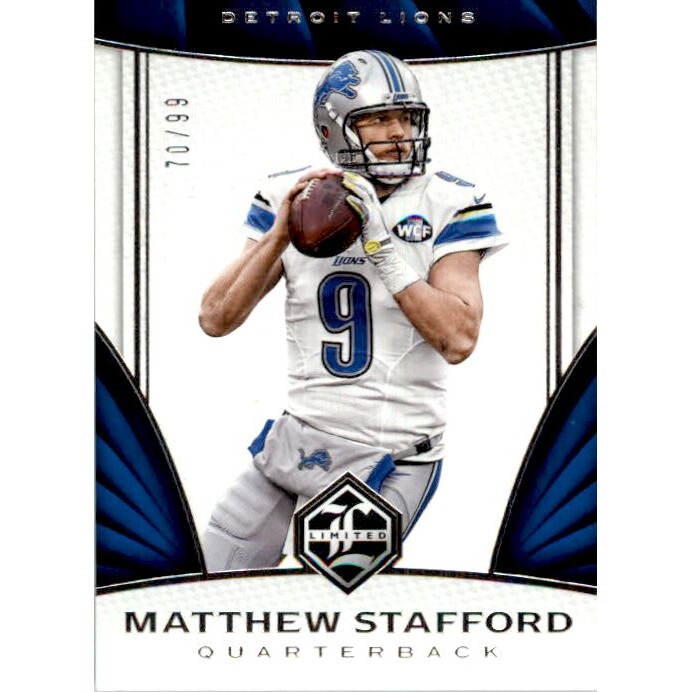 2016 Limited Silver Spotlight #3 Matthew Stafford