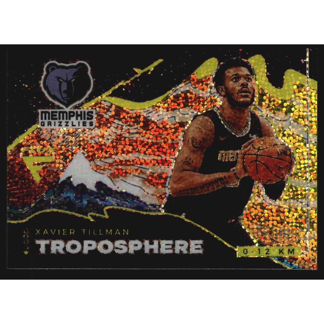 2020-21 Panini Flux Troposphere #29 Xavier Tillman