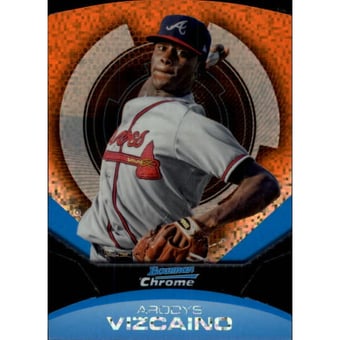 2011 Bowman Chrome Futures Fusion-Fractors 99 #10 Arodys Vizcaino