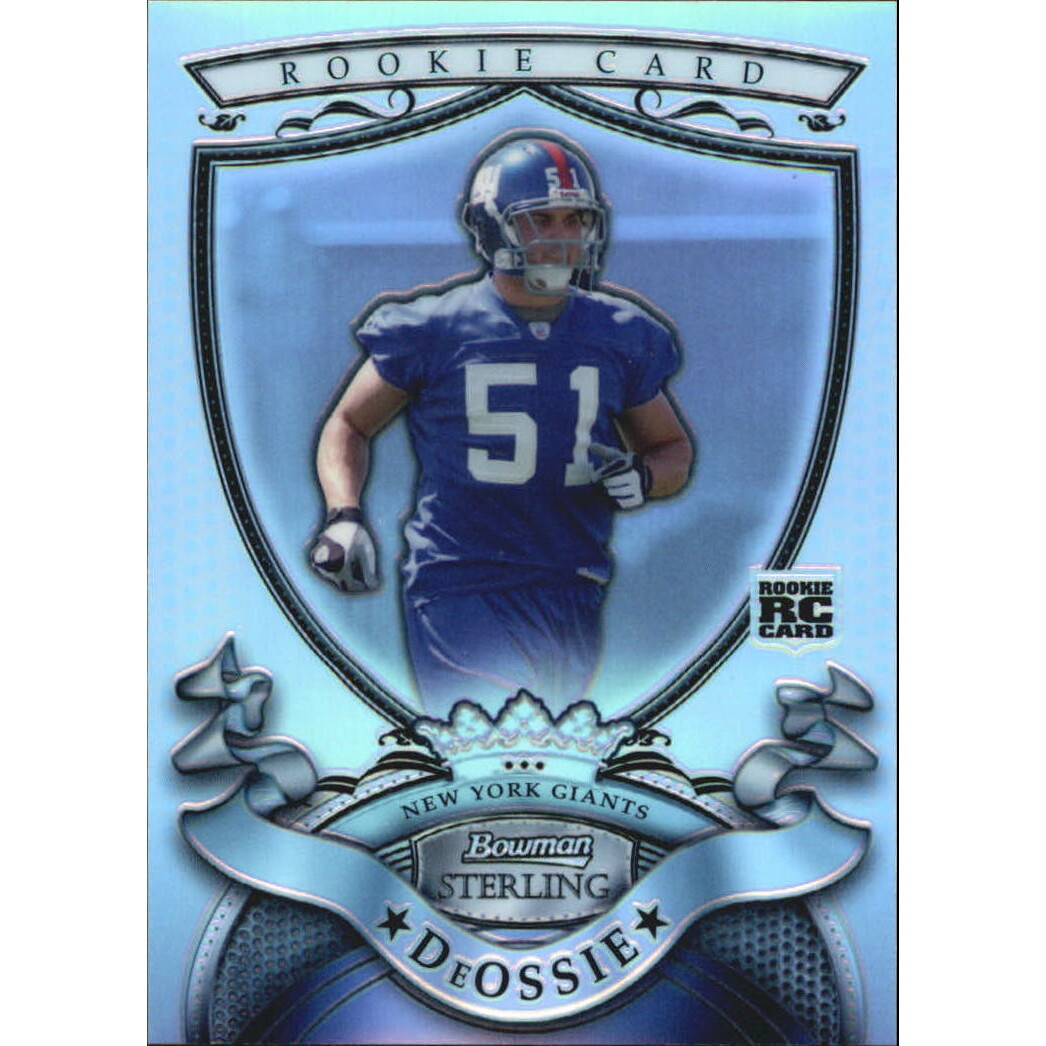 2007 Bowman Sterling Refractors #14 Zak DeOssie. rookie card picture