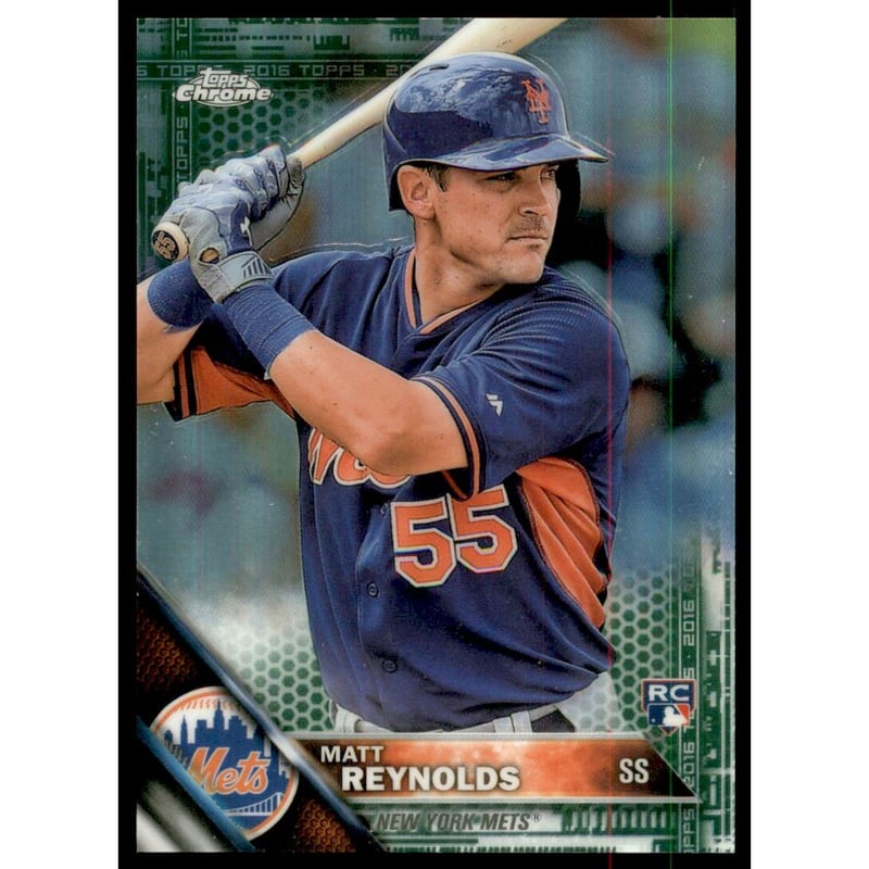 2016 Topps Chrome Green Refractors #68 Matt Reynolds