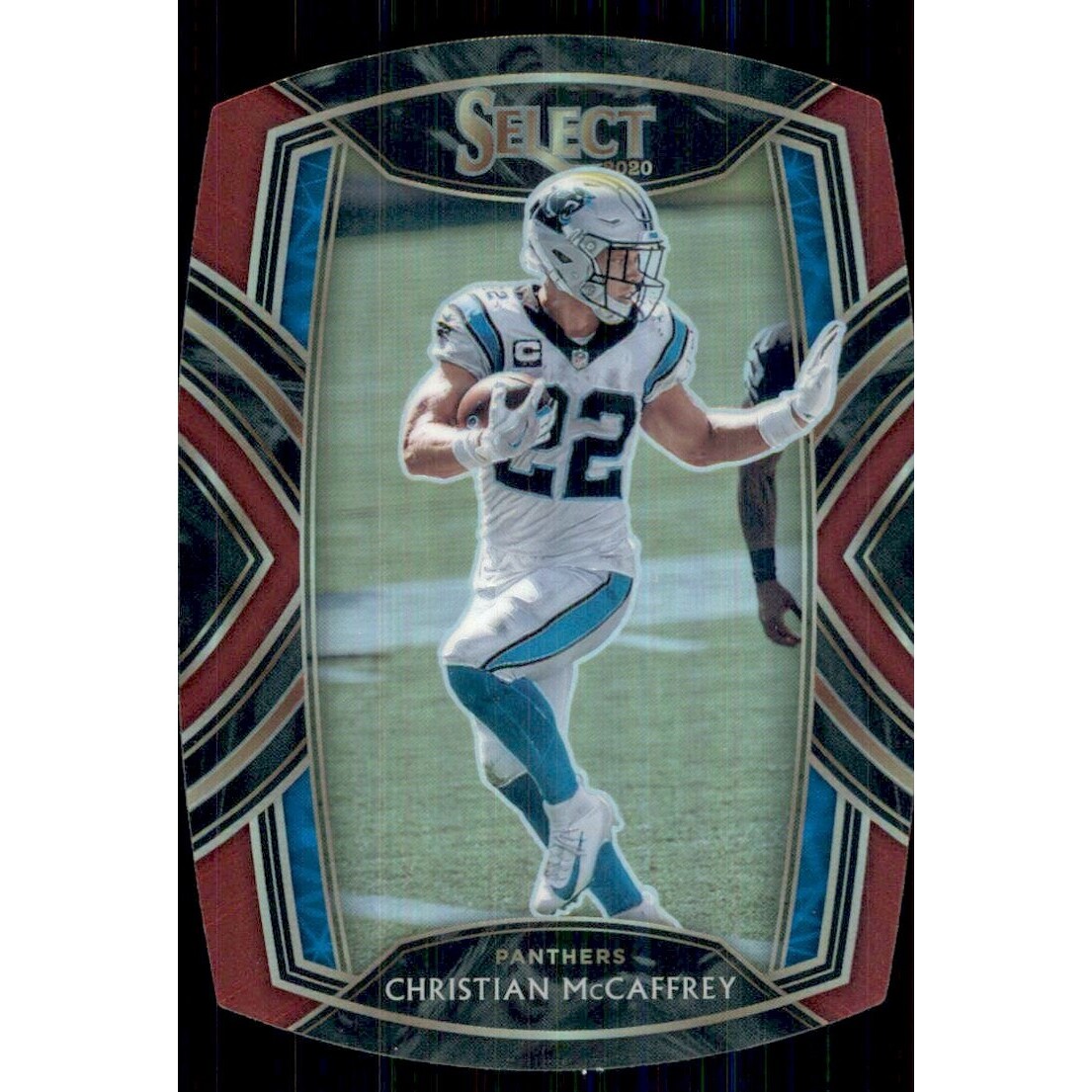 2020 Select Prizm Maroon Die Cut #207 Christian McCaffrey