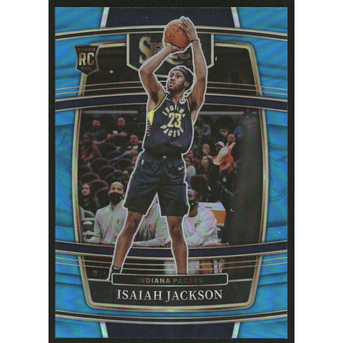 2021-22 Select Prizms Light Blue #55 Isaiah Jackson 2021-22 Select Prizms Light Blue #55 Isaiah Jackson