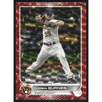 2022 Topps Red Foilboard #240 Corbin Burnes