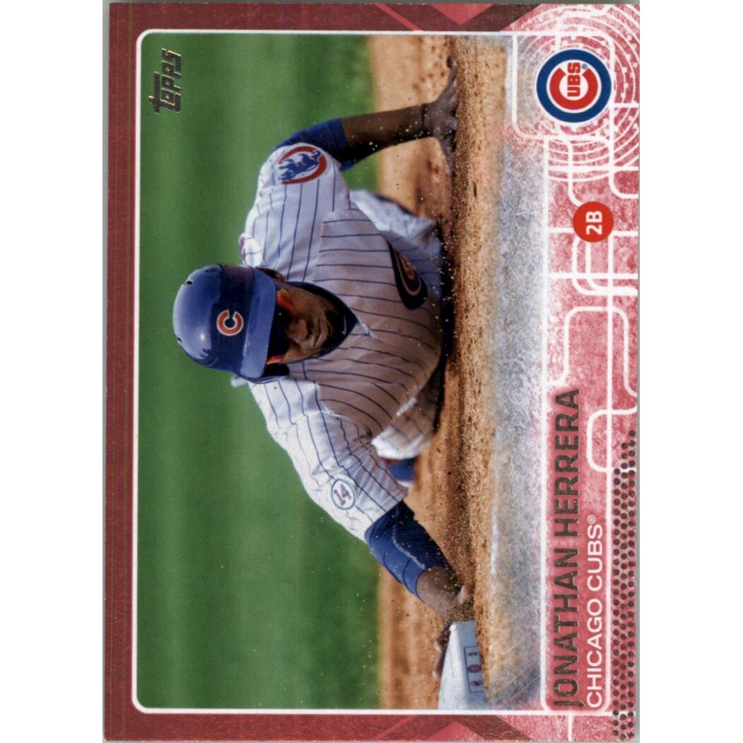 2015 Topps Update Pink #US326 Jonathan Herrera. rookie card picture