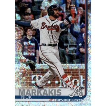 2019 Topps Factory Set Sparkle Foil #350 Nick Markakis