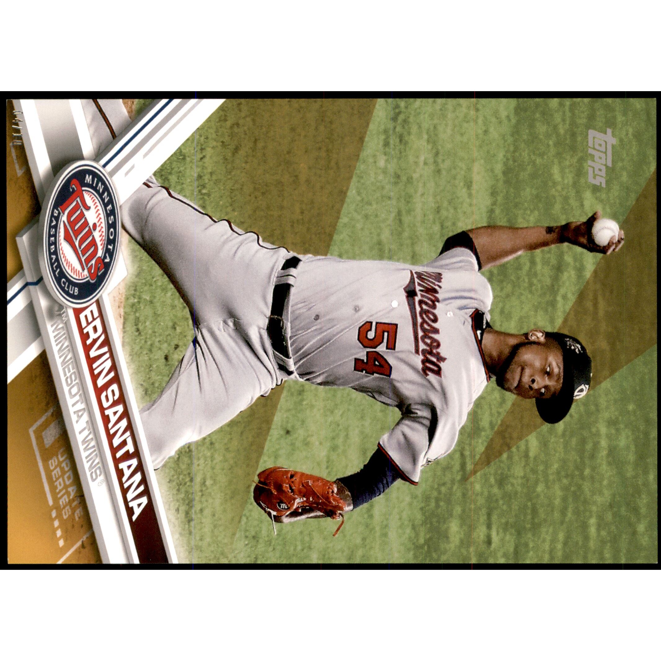2017 Topps Update 5×7 Gold #US128 Ervin Santana 2017 Topps Update 5×7 Gold #US128 Ervin Santana