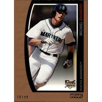 2009 Topps Unique Bronze #192 Michael Saunders