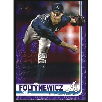 2019 Topps Meijer Purple #387 Mike Foltynewicz