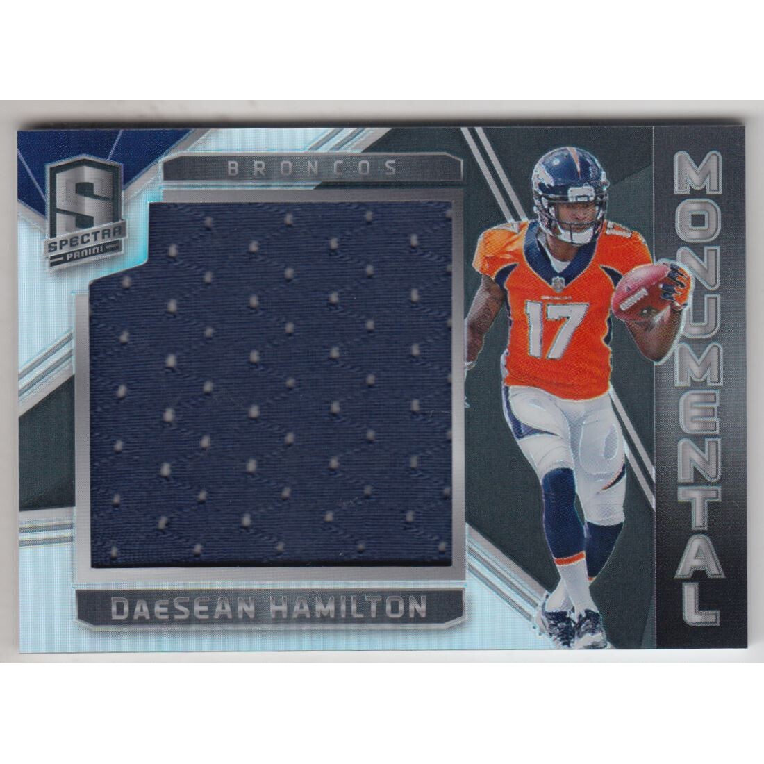 2018 Panini Spectra Monumental Memorabilia #34 DaeSean Hamilton