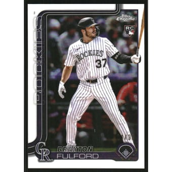 2025 Topps Chrome Update White Refractors #USC199 Braxton Fulford