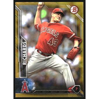 2016 Bowman Gold #97 Garrett Richards