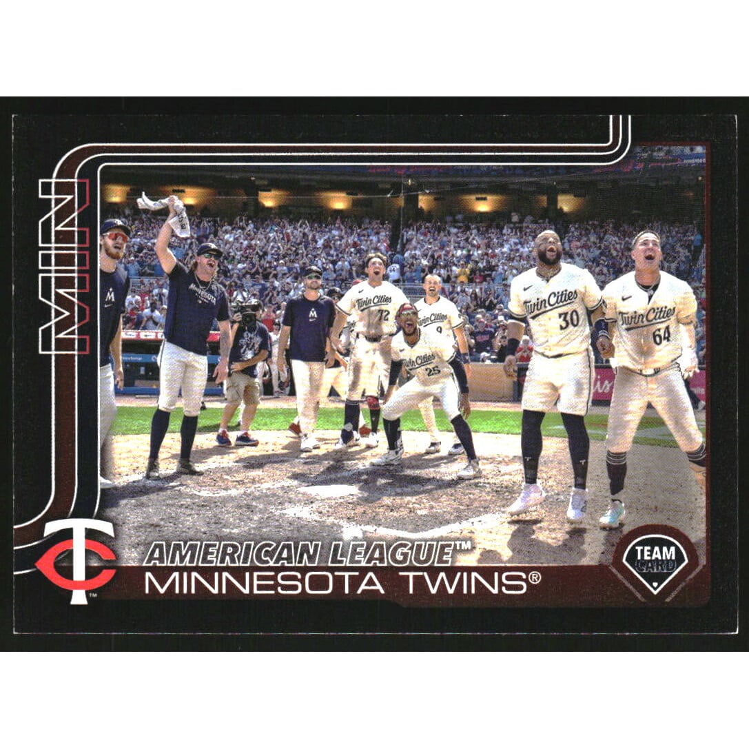 2025 Topps Black #688 Minnesota Twins