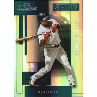2004 Playoff Prestige Xtra Bases Green #33 Manny Ramirez